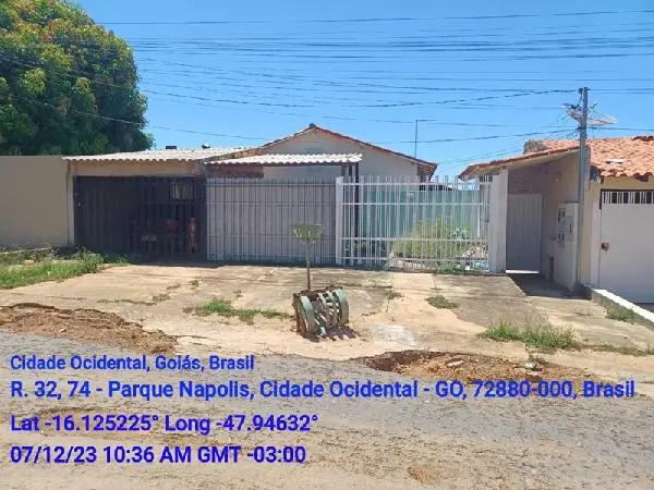 Casa em Parque Napolis B, Cidade Ocidental/GO — foto 1 de 1