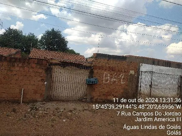 Casa em Parque das Aguas Bonitas I, Águas Lindas de Goiás/GO — foto 1 de 1