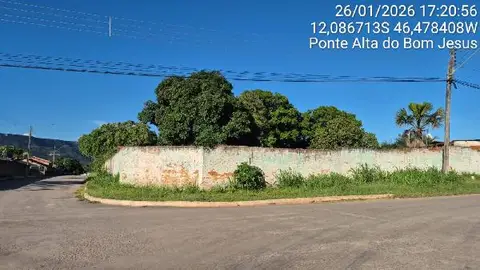 Terreno em Setor Central, Ponte Alta do Bom Jesus/TO